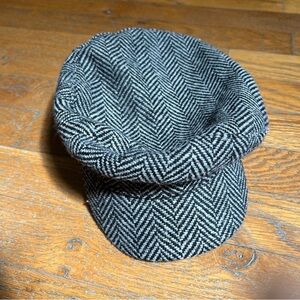 Zara Tweed Newsboy-style Cap